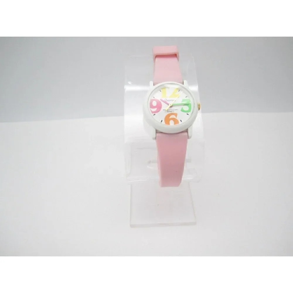 Women Quantum Quartz WR Analog 25mm Dial Causal Round Watch (F825)